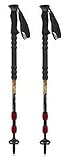 Fizan Tourenskistöck Wanderstöcke Broad Peak 3 64 bis 140 cm verstellbar 1...