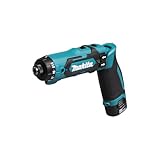 Makita DF012DSE Akku-Knickschrauber (7,2 V, Akkus/Ladegerät im Transportkoffer,...