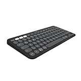 Logitech Pebble Keys 2 K380s, kabellose Multi-Device Bluetooth-Tastatur mit...