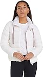 Tommy Hilfiger Damen Daunenjacke Packable Padded Jacket Winter, Weiß (Th Optic...