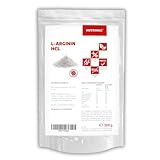 NUTRINAX | L-Arginin HCL Pulver 500g | L-Arginin Hydrochlorid - aus pflanzlicher...