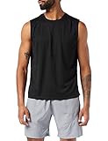 MEETYOO Herren Tank Top Achselshirts Sport Ärmelloses Shirt Unterhemd Fitness...