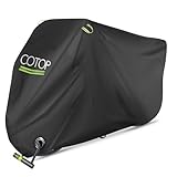 COTOP Fahrradabdeckung Wasserdicht 210T Nylon, Hochwertige Fahrradplane...