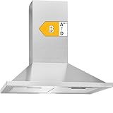 Bomann® Dunstabzugshaube | Wandhaube | 60 cm breit | Umluft- oder Abluftbetrieb...