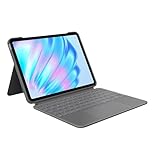 Logitech Combo Touch Tastatur-Case für iPad Air 11 Zoll (M2 und M3), iPad Air...