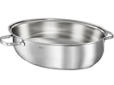 RÖSLE ELEGANCE Bräter oval, Multifunktionsdeckel mit Antihaftversiegelung...