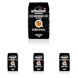 Schwiizer Schüümli Espresso Ganze Kaffeebohnen 1kg - Intensität 4/5 -...