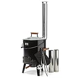 Skandika Gulaschkanone | 14 Liter Gulaschkessel, Thermometer im Deckel, Zubehör...