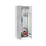 Habitdesign Mehrzweckschrank mit 2 Türen, Abdeckschrank, Weiß Artik und...