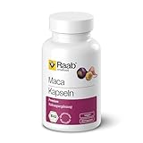 Raab Vitalfood® Bio Maca Premium Kapseln (80 Stück) - Bio Macawurzelpulver aus...