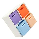 Kisangel 1Satz Mini Hausbox mit Puppenhausregal DIY Aufbewahrungsbox für Kleine...