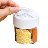 4-in-1-Gewürzgläser, 4-in-1-Gewürzstreuer, Transparente Gewürzgläser für...