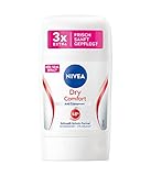 NIVEA Dry Comfort Deo Stick (50 ml), Anti-Transpirant für ein trockenes...