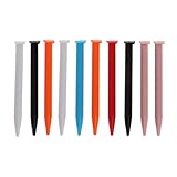 Für Stylus Digital Active Pen Für 2DS XL/LL Spielkonsole Stifte 10 Stücke Bunte Kunststoff Stylus Pen Refill Grafik Digital Palm Rejection Taktile Neigungserkennung Feine Spitze