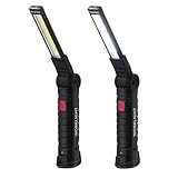 Wigearss 2 Stück LED Arbeitsleuchte Werkstattlampe, Taschenlampe Werkstatt...