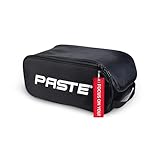PASTE Schuhtasche Schwarz - Wasserabweisende Schuhtasche für Reise, Sport und...