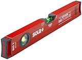 SOLA BIGX 40 - Wasserwage 40 cm - patentierte SOLA-FOCUS Libelle - mit...