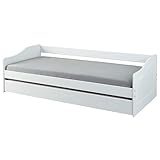Inter Link - Funktionsbett - Kinderbett - Einzelbett mit Stauraum - Bett mit...
