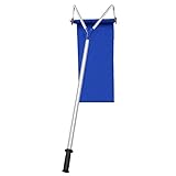 GOPLUS Schnee Dachrechen, 180-661cm Schneerechen Aluminium leicht mit...