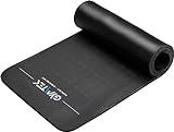 Gymtek Trainingsmatte - Yogamatte - 180x61cm - NBR 1,5cm Dicke - Fitness -...