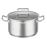 RÖSLE EXPERTISO Kochtopf, Hochwertiger Universaltopf aus Edelstahl 18/10, 24...
