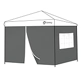 Sekey 2PCS Seitenwände für Pavillon 3x3 Wasserdicht Winterfest, Seitenwände...