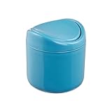 keeeper Bio-Abfalleimer mit Schwingdeckel, 1,3 l, Tischmülleimer mit Deckel,...