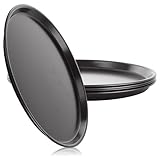 ASelected 4 Stück Pizzablech Rund Antihaftbeschichtet Spülmaschinenfest für...