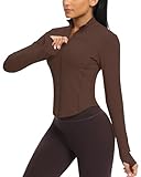 QUEENIEKE Damen Laufjacke Atmungsaktive und Leicht Sportjacke Langarm definieren...
