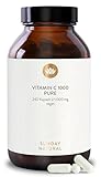 SUNDAY NATURAL® Pure Vitamin C Hochdosiert – Reines Vitamin C 1000mg pro...