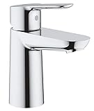 Grohe BauEdge Badarmatur- Einhand-Waschtischbatterie, S-Size mit...