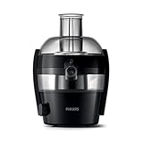 Philips Entsafter – 500W, 1.5L, HomeID-Rezepte-App, QuickClean (HR1832/00),...
