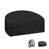 LAMUNI Sonneninsel Abdeckhaube Wasserdicht Outdoor Loungeinsel Abdeckung...