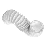 EUROPLAST Ø 100mm - 1m PVC Abluftschlauch - Schlauch - Abzug - Abluft für...