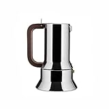 Alessi 9090/6 Espressomaschine 6 Tassen für Induktion, Edelstahl, Silber, 15.5...