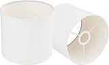 VBS 2er-Pack Lampenschirm zylindrisch Ø 14cm Lampe Schirm Beleuchtung