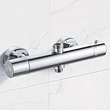 Solepearl Duschthermostat, Runden Brausethermostat Brausearmatur Mischbatterie...