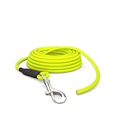 5m Schleppleine Hunde, Wasserfeste Hundeleine Rundleine ohne Schlaufe, Sichere...