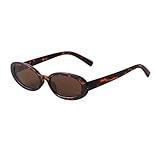 ADEWU Retro Oval Sonnenbrillen Herren Damen 90er Vintage Rechteckig Sonnenbrille...