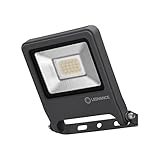 LEDVANCE LED Fluter, Leuchte für Außenanwendungen, Warmweiß, 151,0 mm x 129,0...
