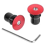 Lenkerstopfen Rennrad 2 Stück Rennrad Lenkerstopfen Set Aluminium Rennrad...