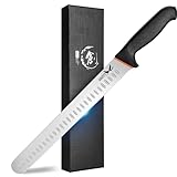 Golden Bird Schinkenmesser Tranchiermesser Scharf, Fleischmesser profi...
