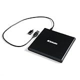 Verbatim External Slimline CD/DVD Writer, USB 2.0, moblies Laufwerk, Nero Burn &...