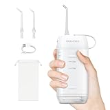 Oralneed Mini Portable Munddusche, Magnetisch aufgeladen Oral Irrigator,...