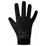 Erima Unisex - Erwachsene funktioneller Feldspielerhandschuh (2242401), schwarz,...