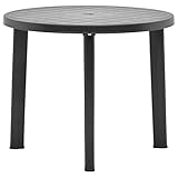 vidaXL Gartentisch Witterungsbeständig Terrassentisch Balkontisch Esstisch...