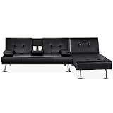 Yaheetech Sofaset Sofa Set 3-Sitzer 2-Sitzer Kunstledersofa Loungesofa Couch...