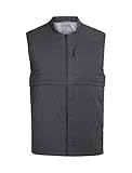 icebreaker M Tropos Vest Grau, Herren Merino Weste, Größe L - Farbe Monsoon