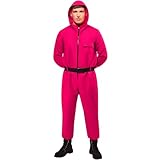 Rubies Offiziel Squid Game Classic Guard Erwachsenekostüm, Verkleidung für...