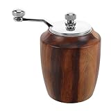 Toddmomy Manuelle Pfeffermühle, Manual Holz Handkurbel Salzmühle, Klassische...